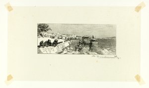 Muelle de Bercy, plato dos de Le Long de la Seine et des Boulevards de Louis Auguste Lepère