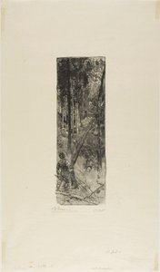 Pinos caídos de Louis Auguste Lepère