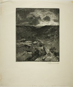 Valle de Franchard de Louis Auguste Lepère
