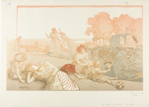 Bucólico moderno de Louis Auguste Lepère