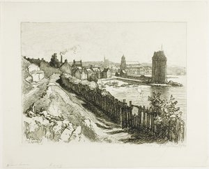 Saint-Servan de Louis Auguste Lepère