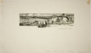 Valle del lenguado de Louis Auguste Lepère