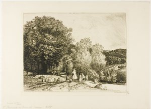 Paseo dominical de Louis Auguste Lepère