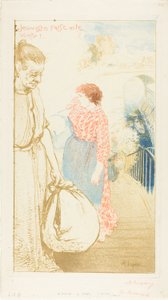 Las lavanderas de Louis Auguste Lepère
