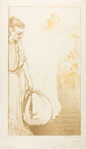 Las lavanderas de Louis Auguste Lepère