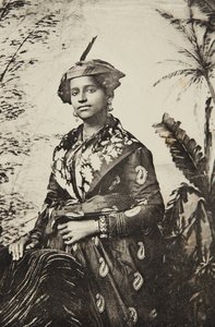 MARTINICA - Tipo y traje criollo, ca. 1920 de Louis Bauer