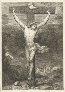 Cristo en la cruz de Louis Bernard Coclers