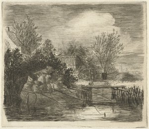 Pescadores junto a un río