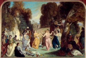 La danza de las Musas (1851)