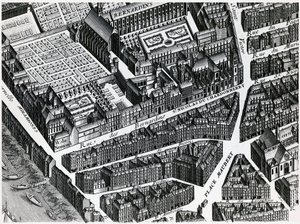 Plano Turgot de París de Louis Bretez