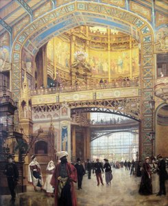 Francés: Le Dôme Central de la Galerie des Machines lors de l