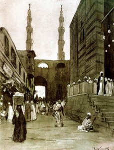 Bab El Fetouh, El Cairo, Egipto, 1928 de Louis Cabanes