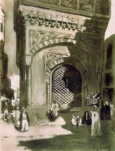 El-Sebil, El Cairo, Egipto, 1928 de Louis Cabanes