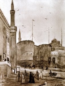 Entrada a la ciudad, El Cairo, Egipto, 1928