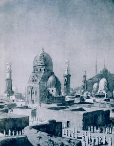 Las Tumbas de los Califas, El Cairo, Egipto, 1928