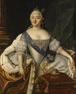 Retrato de la emperatriz Isabel 1709-1762 de Louis Caravaque