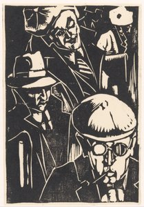 Voorbijgangers (título original del objeto) de Louis Cardinaals (signed by artist)