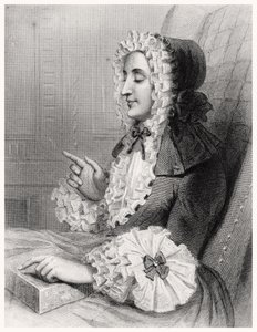 Madame du Deffand, ciega de Louis Carrogis Carmontelle
