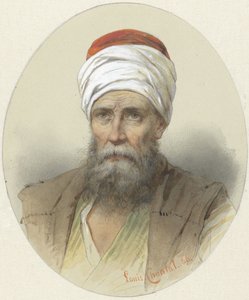 Hombre con turbante de Louis Chantal