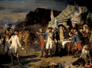 El asedio de Yorktown de Louis Charles Auguste Couder