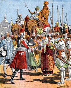 Dumas recibe a la viuda de Dost Ali Khan