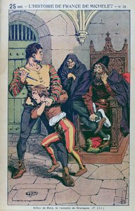 Gilles de Laval (1404-40) Señor de Rais, en 