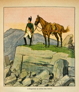 El emperador Napoleón en medio de las ruinas, del libro 