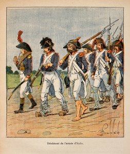 Denunciación del ejército de Italia, de la colección privada de Louis Charles Bombled