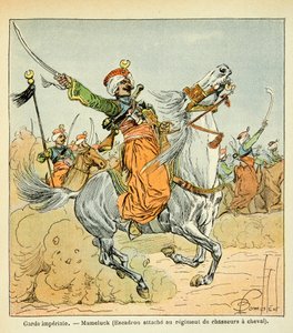 Mameluco de la Guardia Imperial, de la colección privada de Louis Charles Bombled