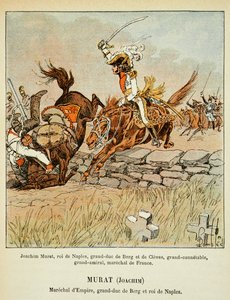 Joachim Murat carga, del libro 