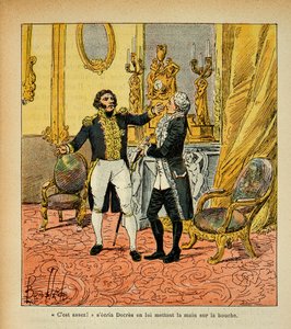 Talleyrand (1754-1838) frente a Denis Decres (1761-1820), de la colección privada de Louis Charles Bombled
