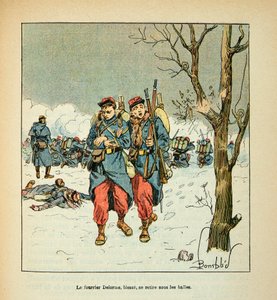 El ejército del Loira: El gallo Delorme, heridas retiradas bajo las balas de Louis Charles Bombled