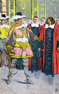 Luis XIV y los parlamentarios de Louis Charles Bombled