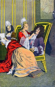 Familia de Luis XIV de Louis Charles Bombled
