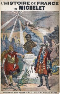La Historia de Francia, de Michelet, c.1900 (ilustración)