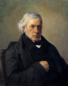 Retrato del filósofo Victor Cousin (1792-1867) de Louis Claude Mouchot