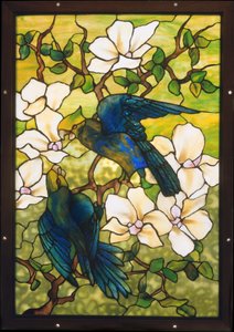 Hibiscos y Loros, c.1910-20