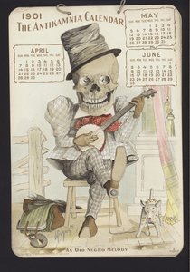 Ilustración para el Calendario Antikamnia, 1901 de Louis Crucius or Crusuius