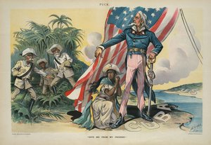 ¡Sálvame de mis amigos!, 1898 de Louis Dalrymple