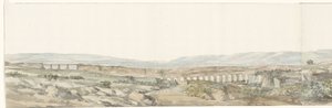 Parte de las cuevas de Latomies, cerca de Siracusa, que antiguamente servían de prisión
Partie des Latomies de Syracuse servant anciennement de prison (título en el objeto)
Voyage en Italie, en Sicile et à Malte - 1778 (título de la serie) de Louis Ducros