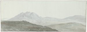Visión de la cobertura de los Apeninos
Vista de algunos picos de los Apeninos (título en el objeto)
Voyage en Italie, en Sicile et à Malte - 1778 (título de la serie) de Louis Ducros