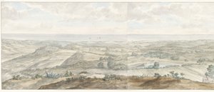 Panorama vanaf Collis Minervalis
Vista general desde la cima del Collis Minervalis (título en el objeto)
Viaje a Italia, Sicilia y Malta - 1778 (título de la serie) de Louis Ducros