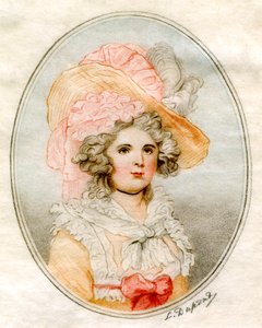 Retrato de una mujer, siglo XVIII de Louis Dupont