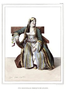 Una dama griega de Livadie. en 