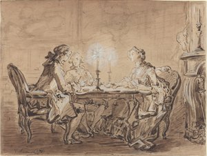 Un juego de cartas de Louis Durameau