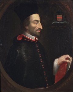 Retrato de Cornelius Jansen, llamado Jansenius, obispo de Ypres (óleo sobre lienzo
