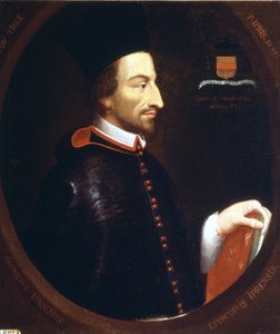 Retrato de Jansénius (1585 - 1638) por F. Ipris 1659. de Louis Dutielt