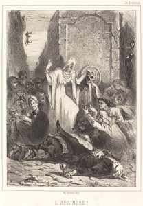¡El Ajenjo! de Louis Emile Benassit