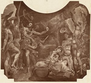 Júpiter y los coribantes de Louis Emile Durandelle