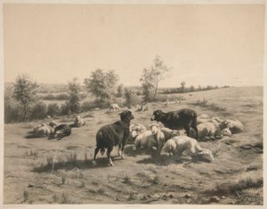 Las ovejas de Louis Emmanuel Soulange Teissier